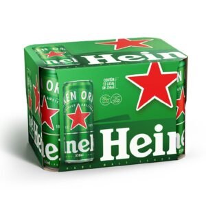 Caixa Cerveja Heineken C/12 Unidade