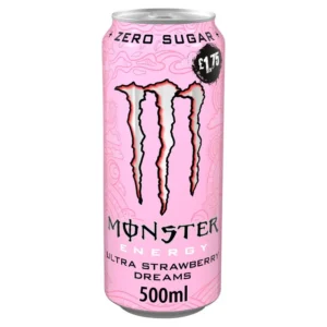 Monster Energy Drink Ultra Strawberry Dreams Zero Sugar 500ml
