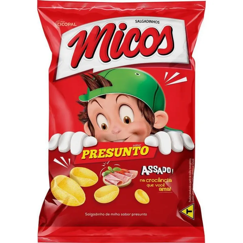 Salgadinho Micos Presunto 41g
